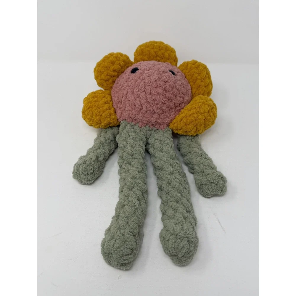 Handmade Crochet Sunflower Plush 14